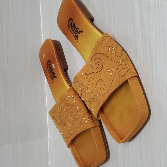 Carlos by Carlos Santana Corazon Slide Sandals - Picture 2 of 8